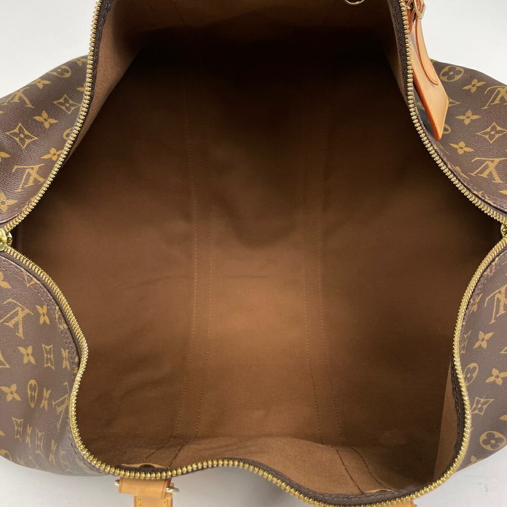 Louis Vuitton Keepall Handbag Travel Business Boston Bag Monogram Brown - Picture 7 of 7